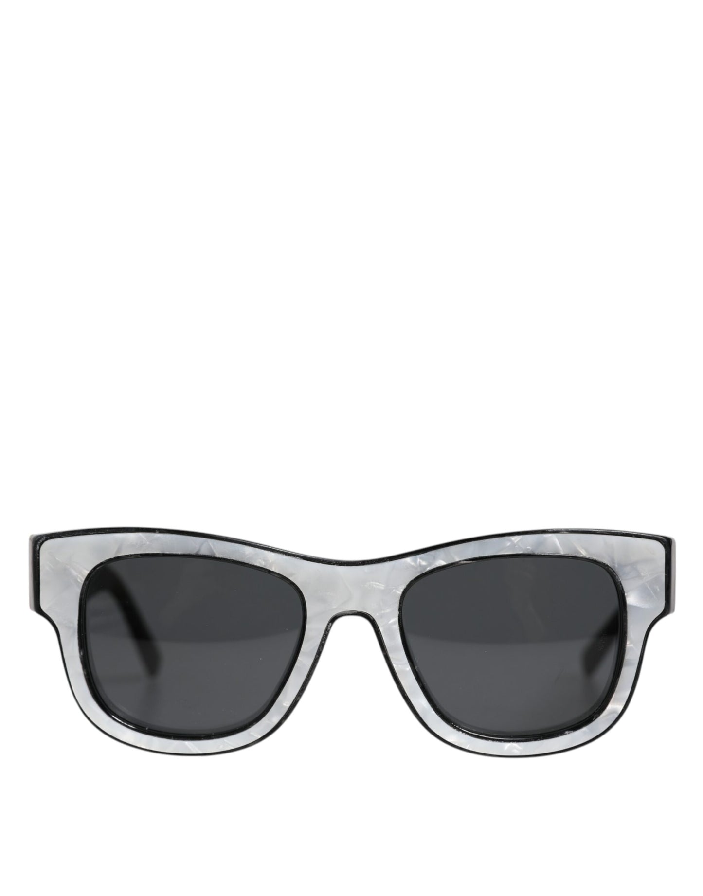 Pearl White Acetate Frame Domenico Shade Sunglasses