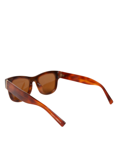 Green Brown Marbled Acetate DG4379-F Eyewear Sunglasses