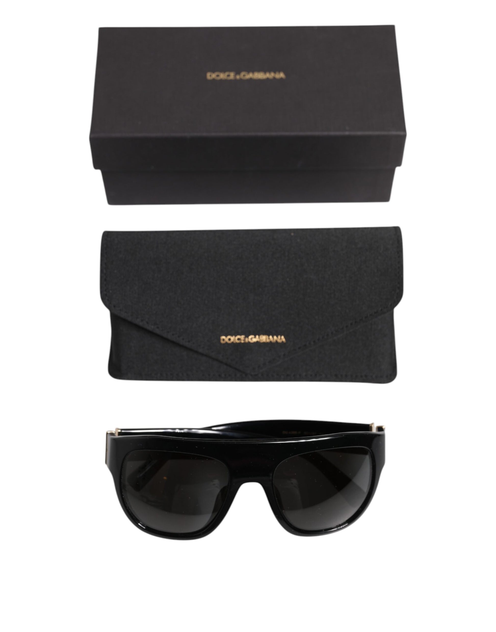 Black Square Acetate Frame DG4398-F Eyewear Sunglasses