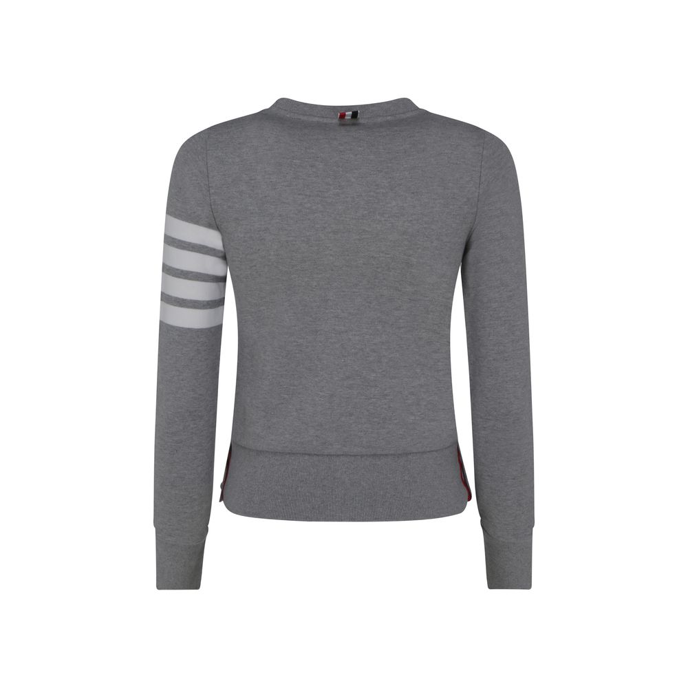 Gray Cotton Sweatshirt