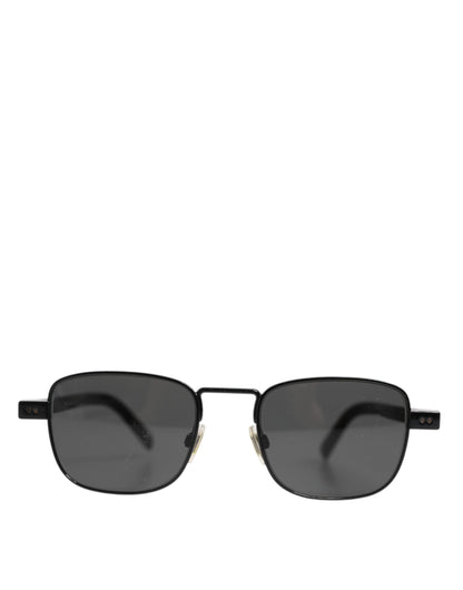 Black Metal Frame Square Lenses DG2222 Eyewear Sunglasses