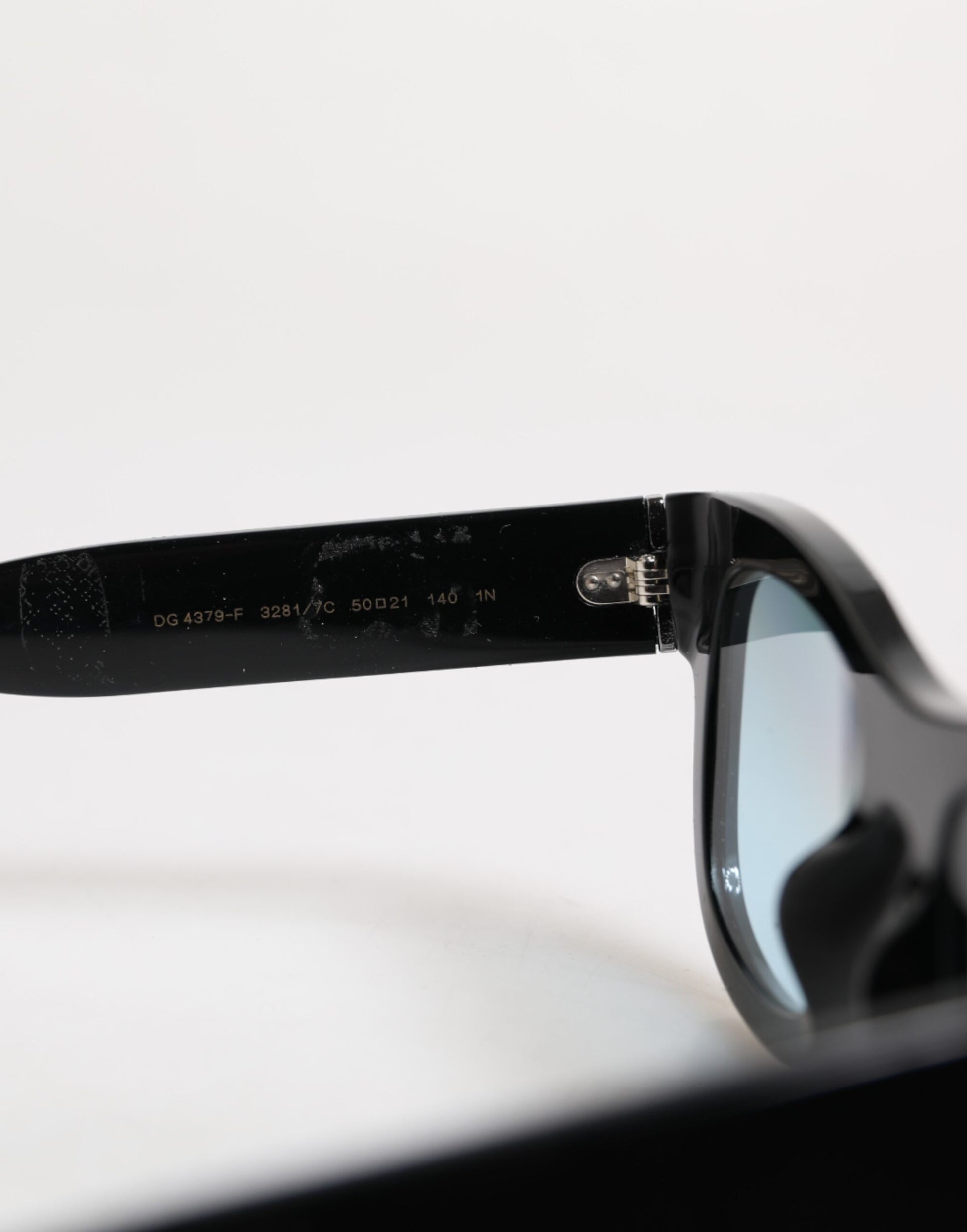 Blue Black Marbled Metal DG2215K Eyewear Sunglasses