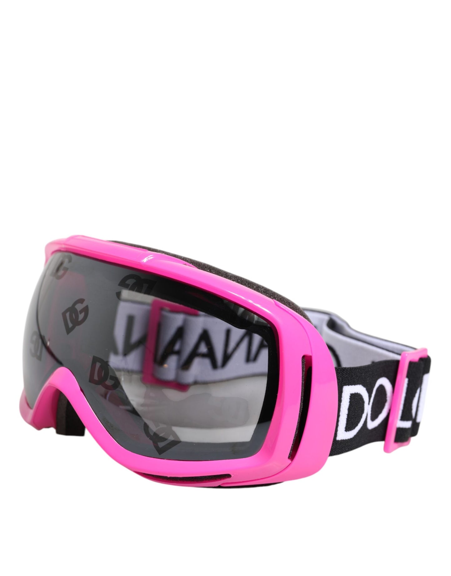 Fuchsia Pink Logo Ski Goggles DG6182 Mask Sunglasses