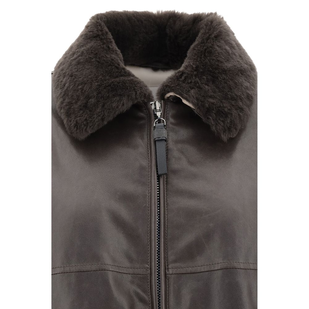 Brown Leather Jacket