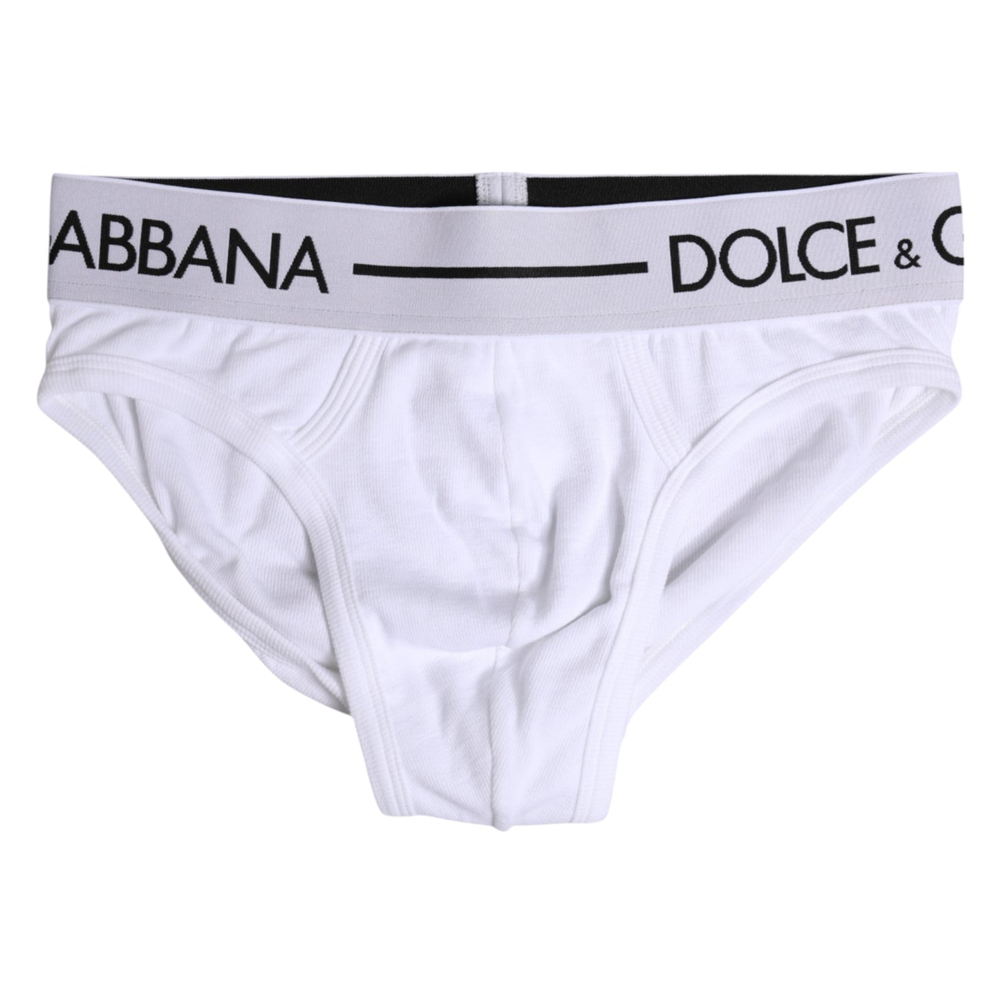 White Cotton Stretch Regular Brief Underwear