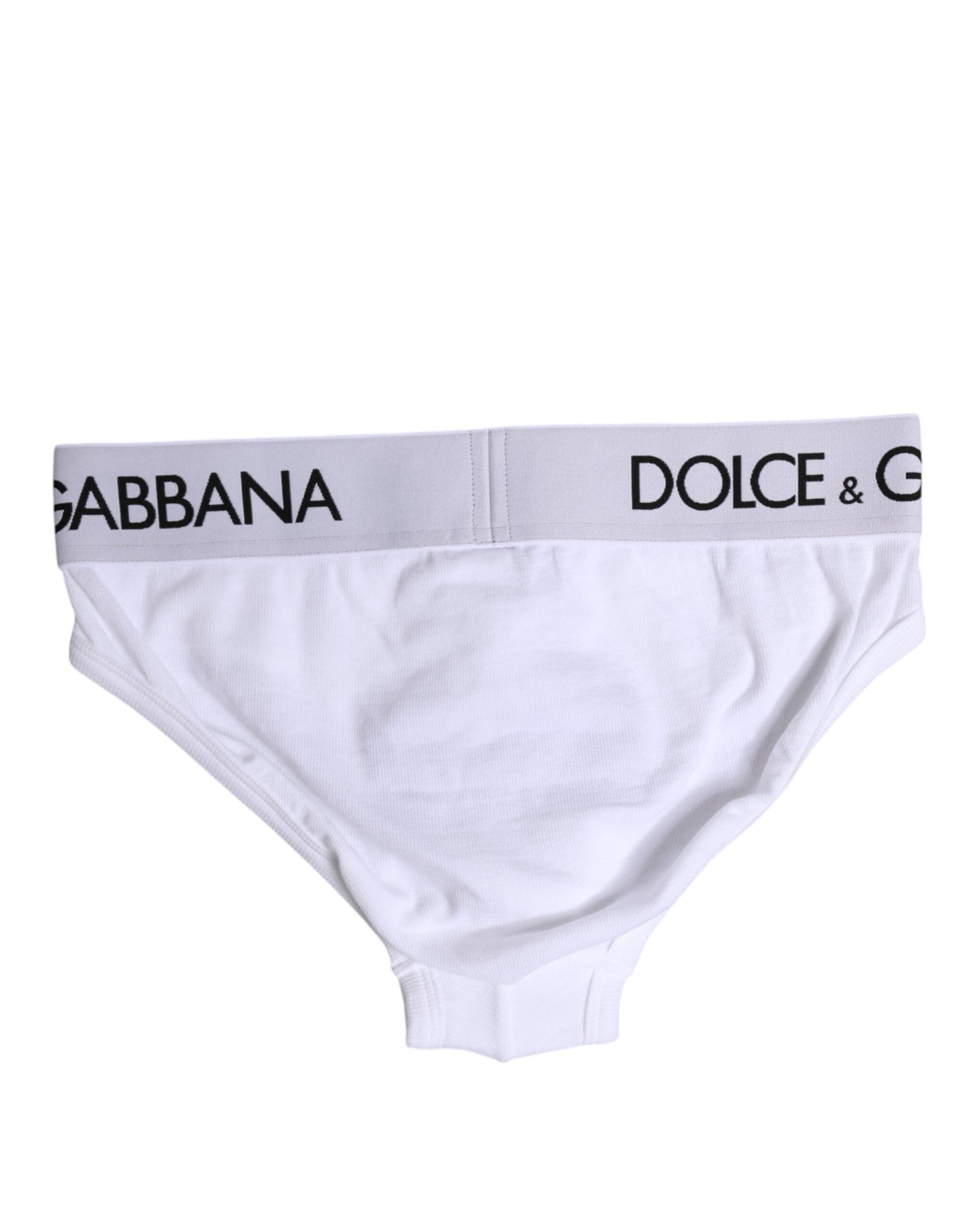 White Cotton Stretch Regular Brief Underwear