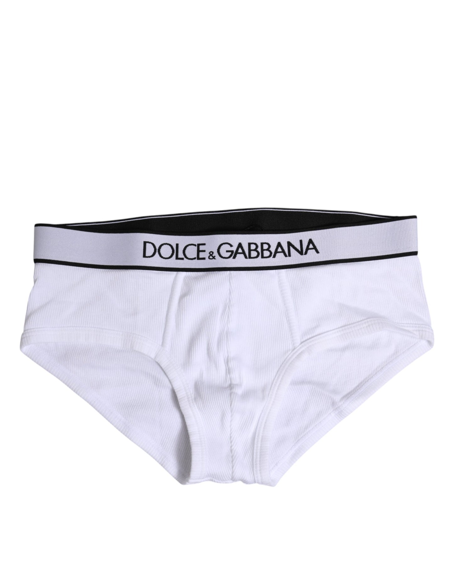 White Cotton Stretch Regular Brief Underwear