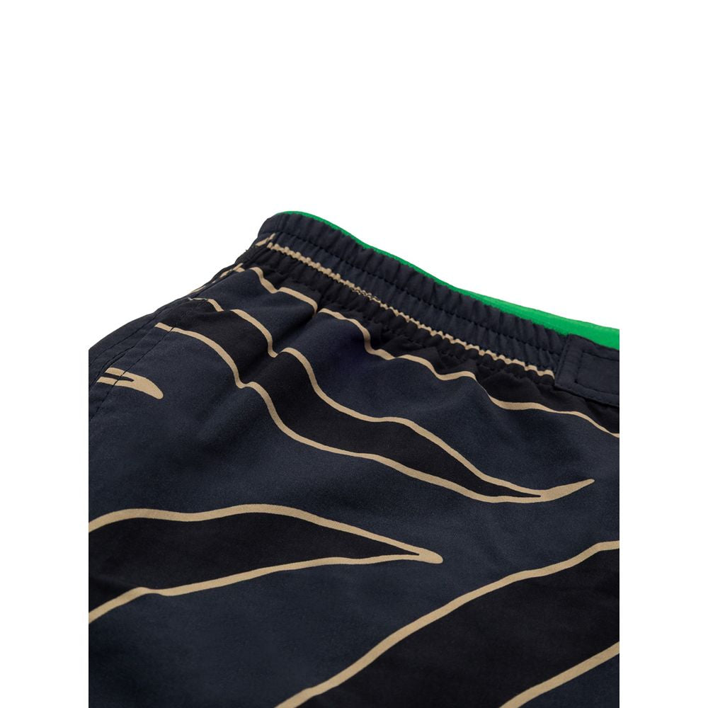 Blue Polyamide Swim Shorts