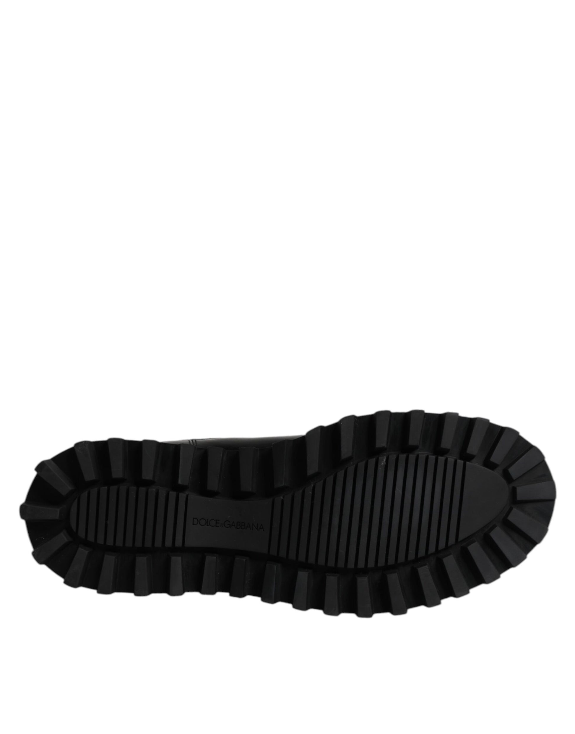 Black Belted DG Logo Men Chelsea Boots Shoes