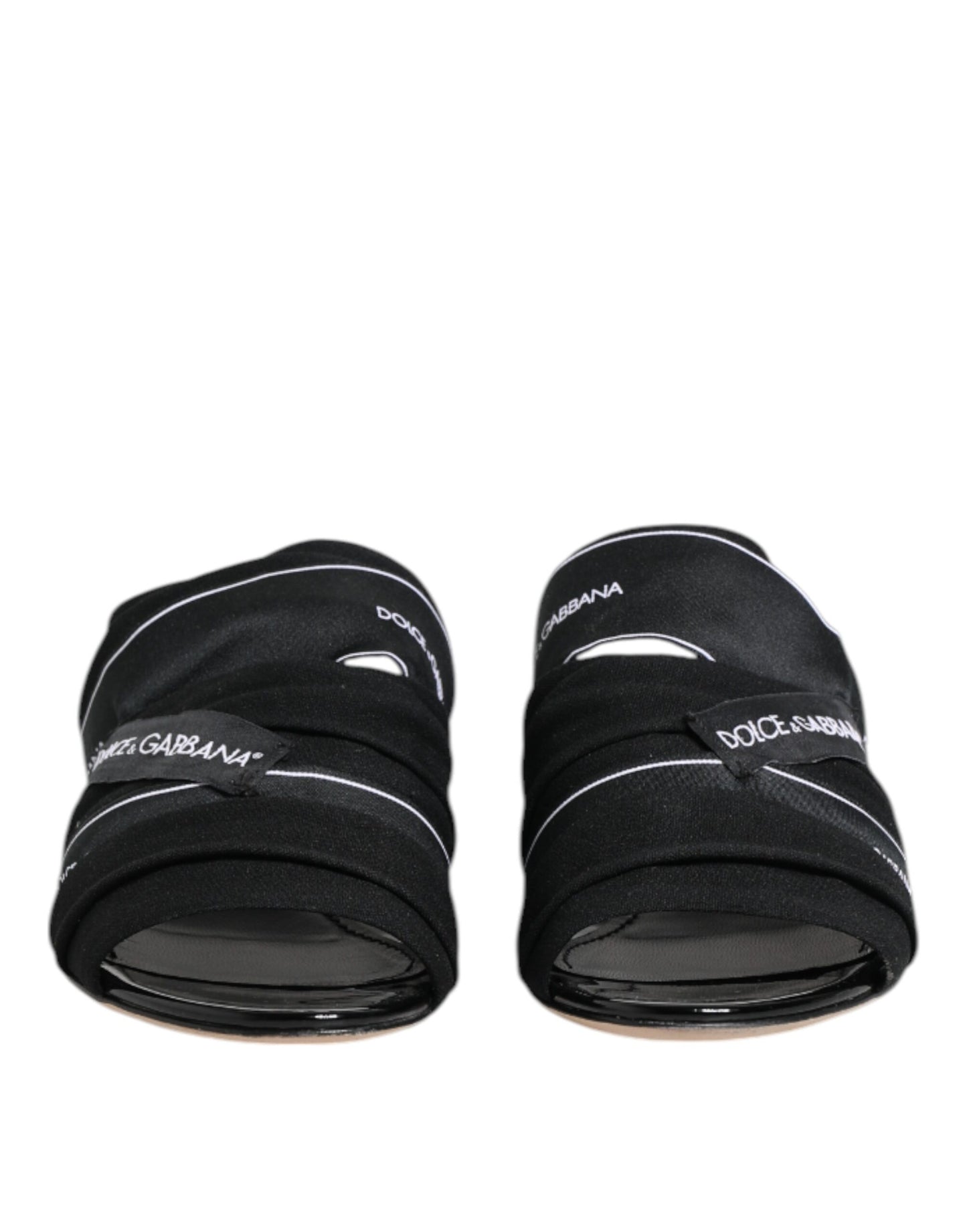 Black Slides Slip On Sandals Shoes