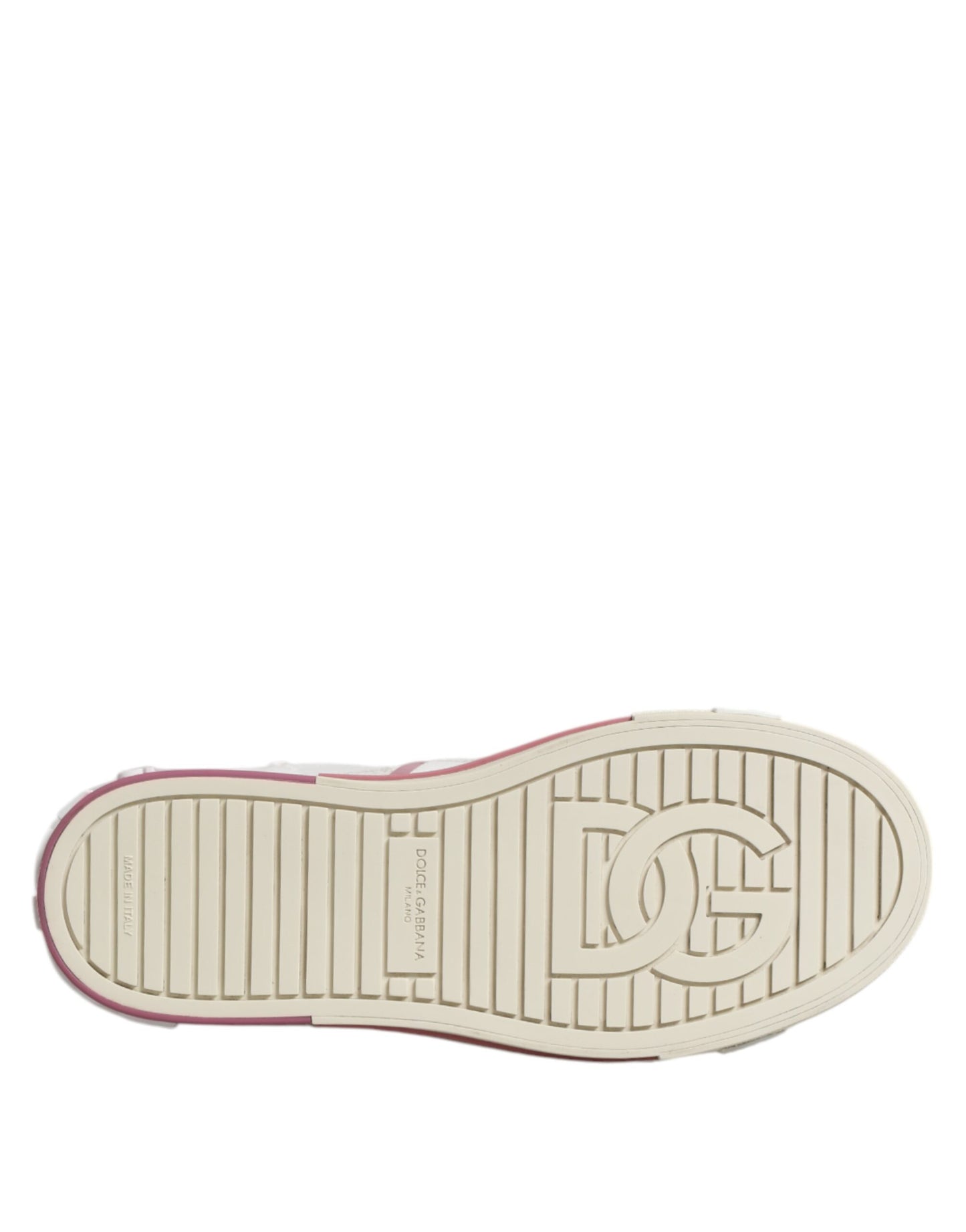 White Pink Leather Low Top Sneakers Shoes