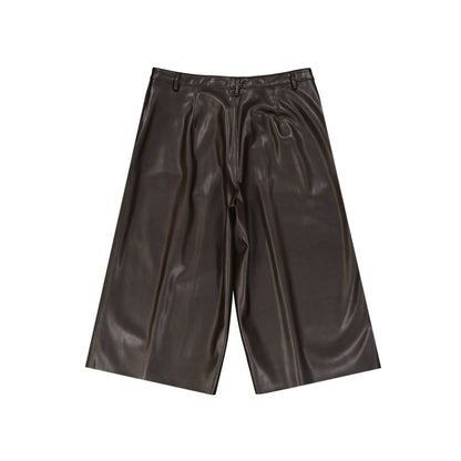 Brown Polyethylene Shorts