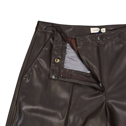 Brown Polyethylene Shorts