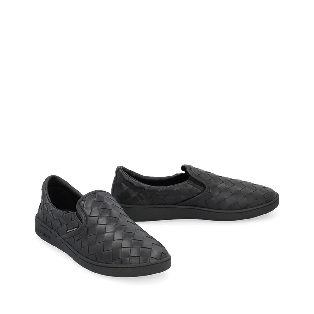 Black Calfskin Sneakers