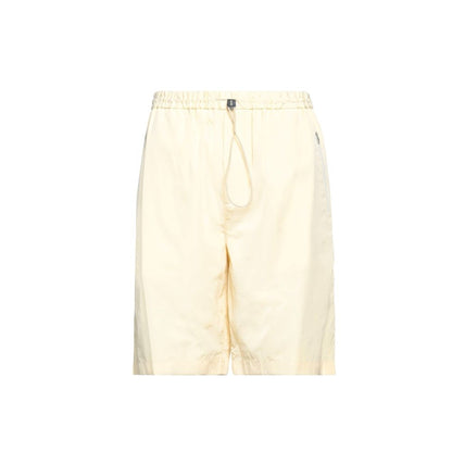 Yellow Polyamide Shorts