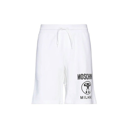 White Cotton Shorts