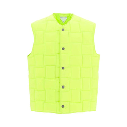 Green Polyamide Sleveless Jacket