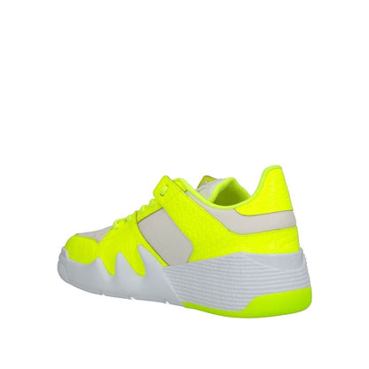 White Calfskin Chunky Sneakers