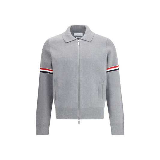 Gray Nylon Sweatshirt