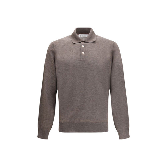 Brown Cashmere Dress Shirt