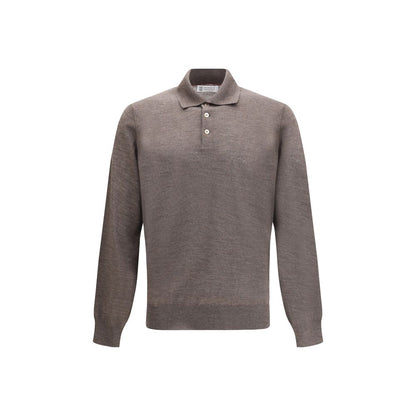 Brown Cashmere Dress Shirt