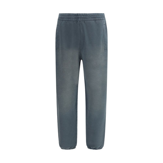 Black Cotton Athletic Pants