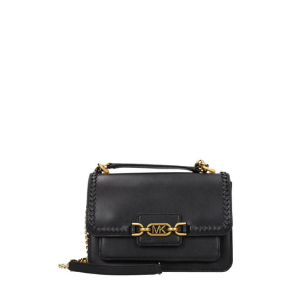 Black Leather Shoulder Bag