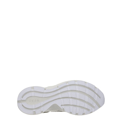 Gray Fabric Athletic Sneakers