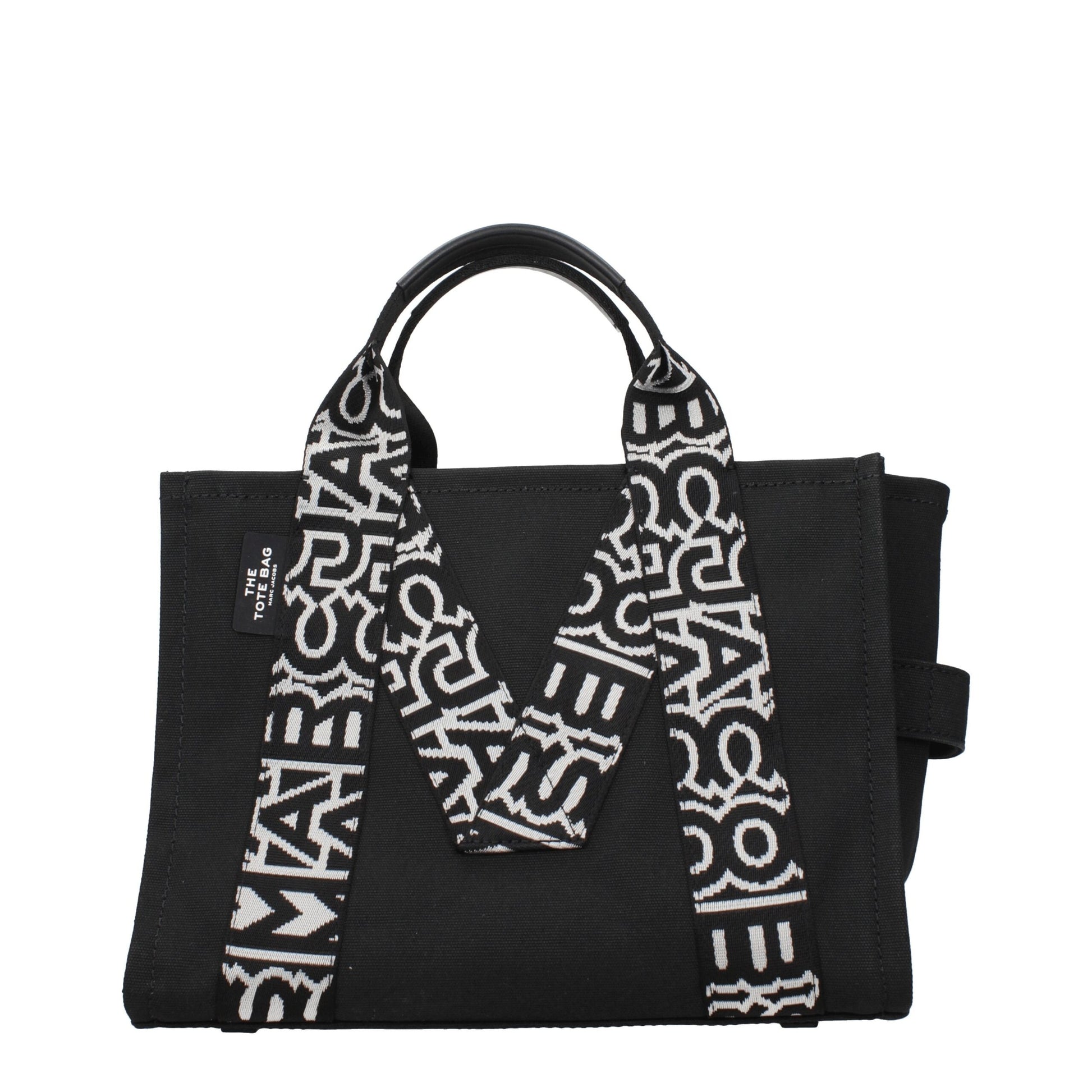 Black Fabric Handbag