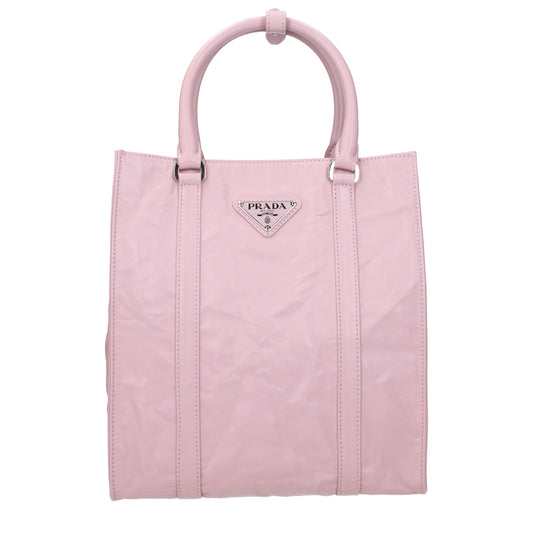 Pink Leather Handbag