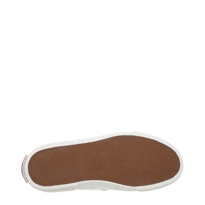 White Leather Slip-On Loafers