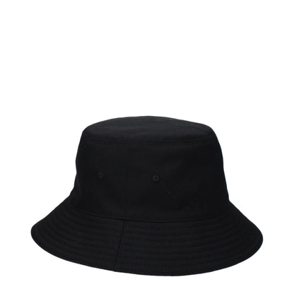 Black Fabric Bucket Hat