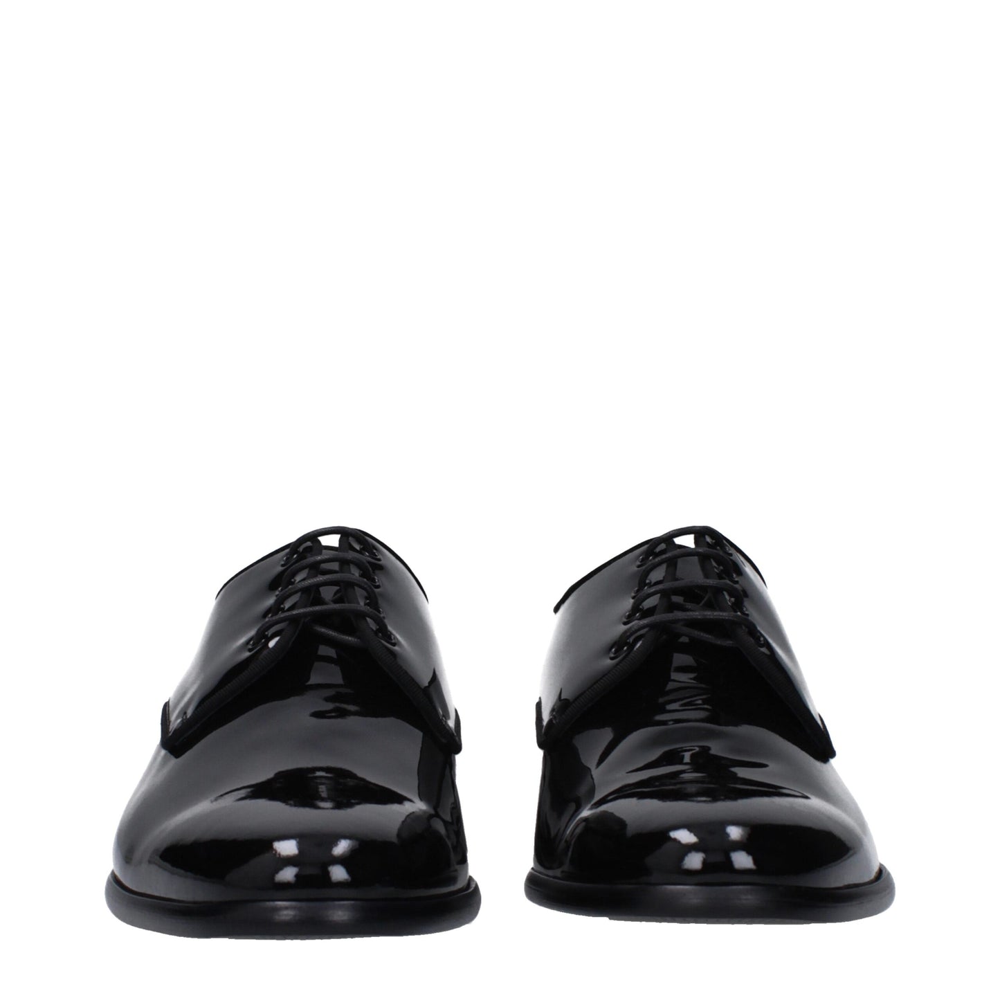 Black Leather Oxfords And Derbies
