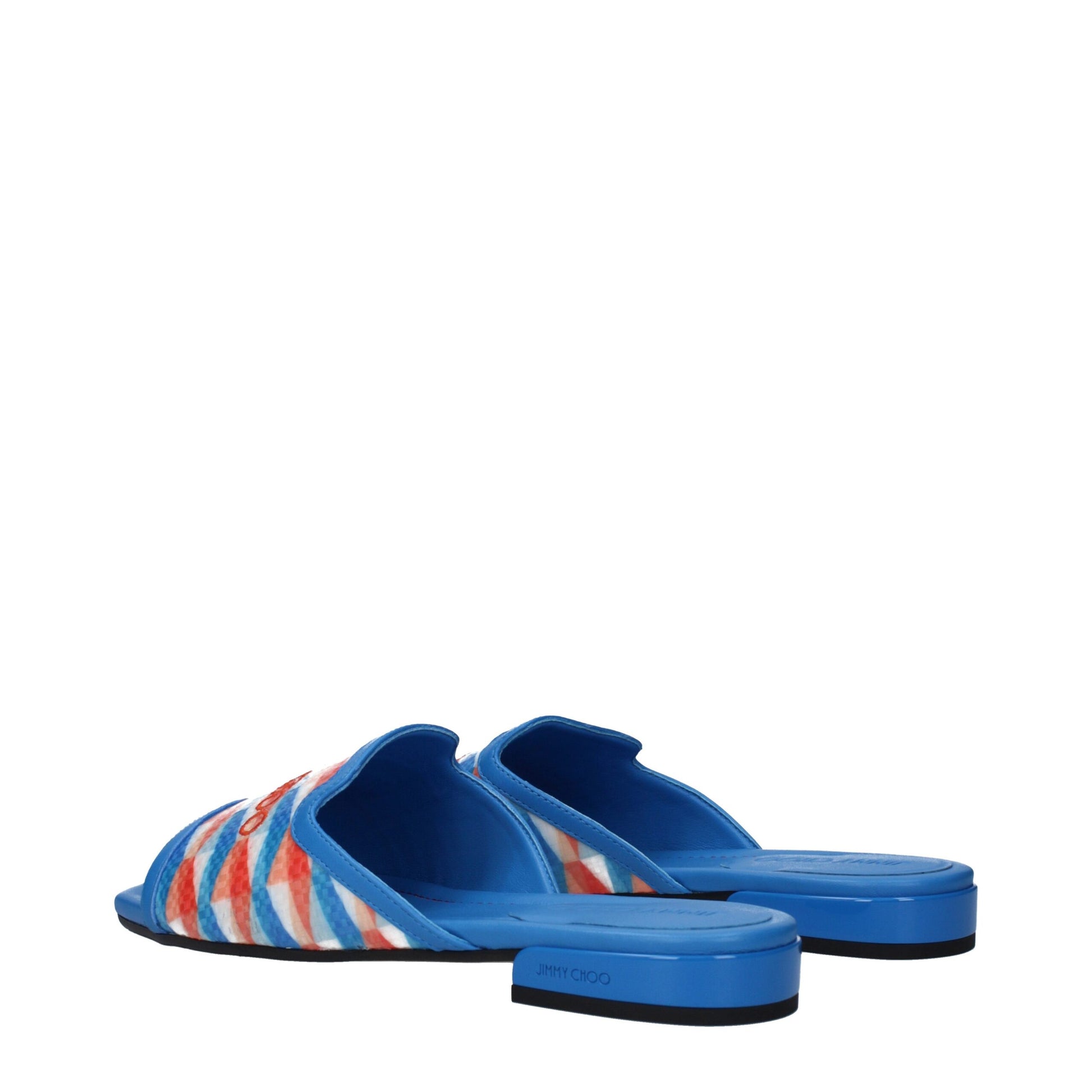 Light Blue Fabric Slippers