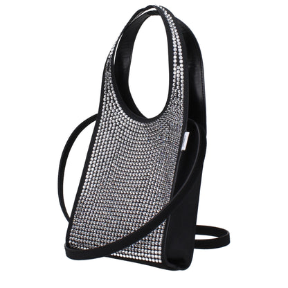 Black Fabric Handbag