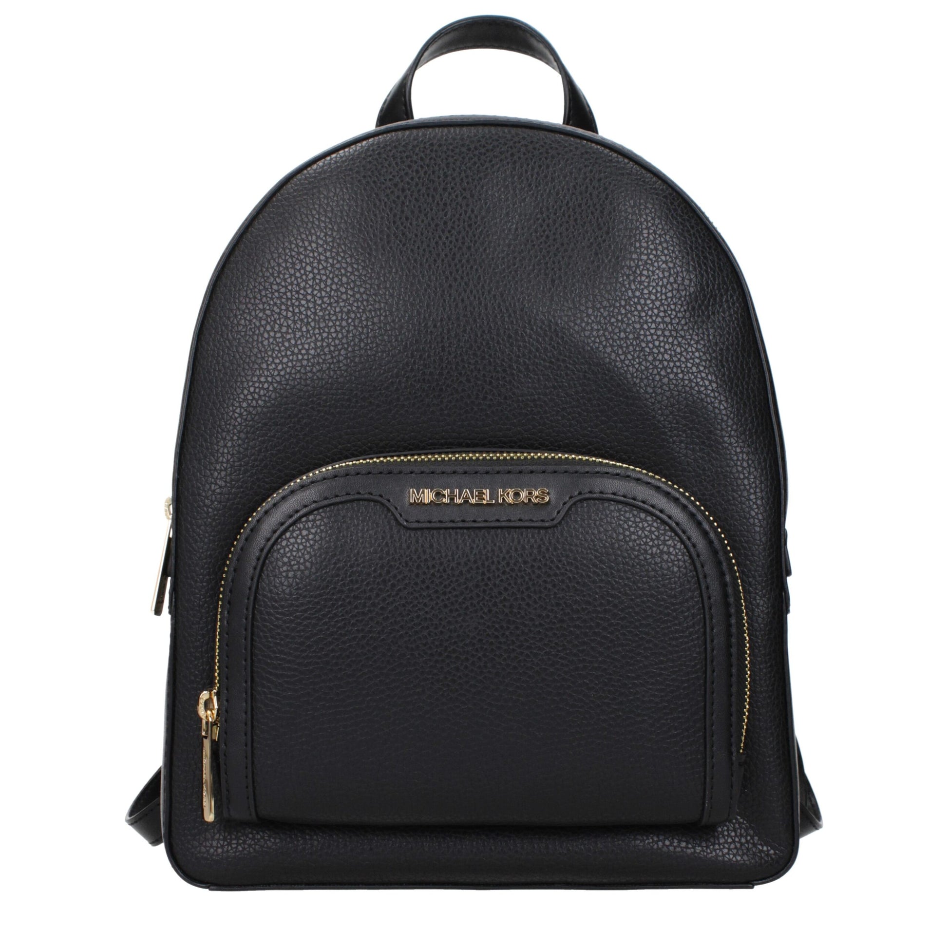 Black Leather Backpack