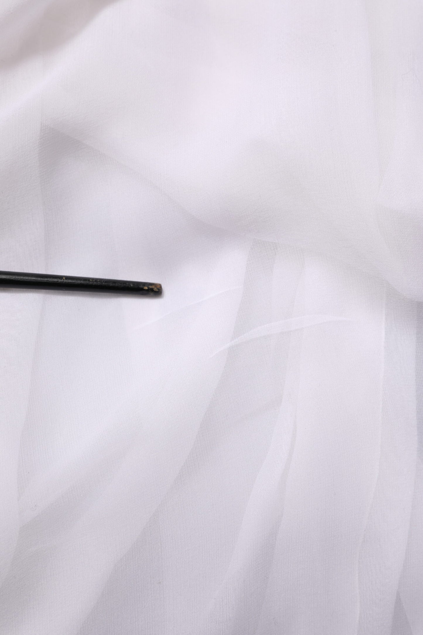 White Bustier Corset Cropped Chiffon Top