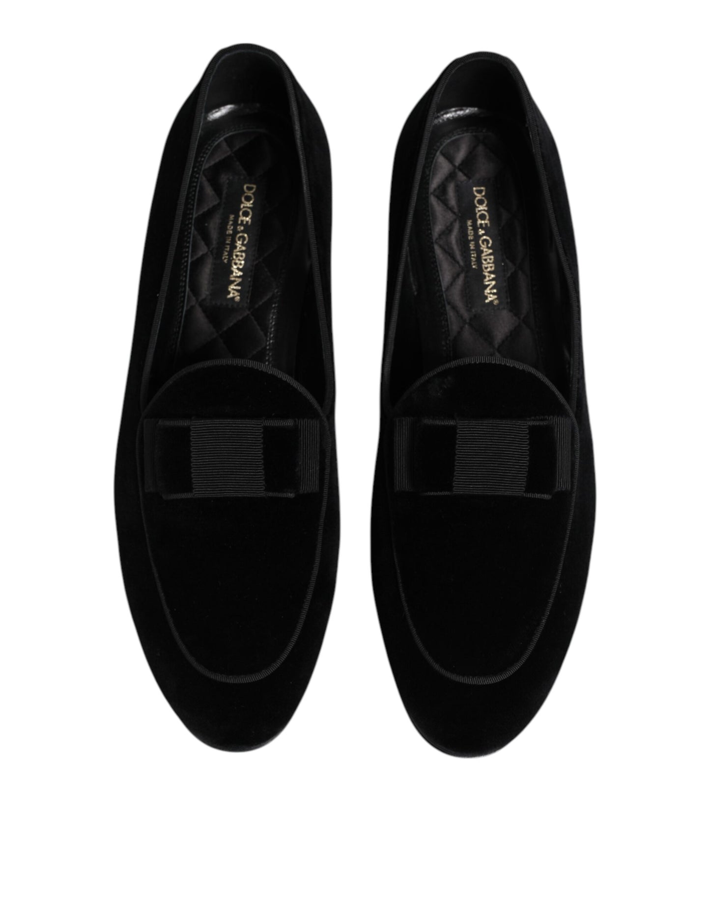 Black Velvet Loafers Formal Men Dress Shoes