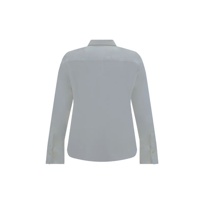 White Cotton Dress Shirt