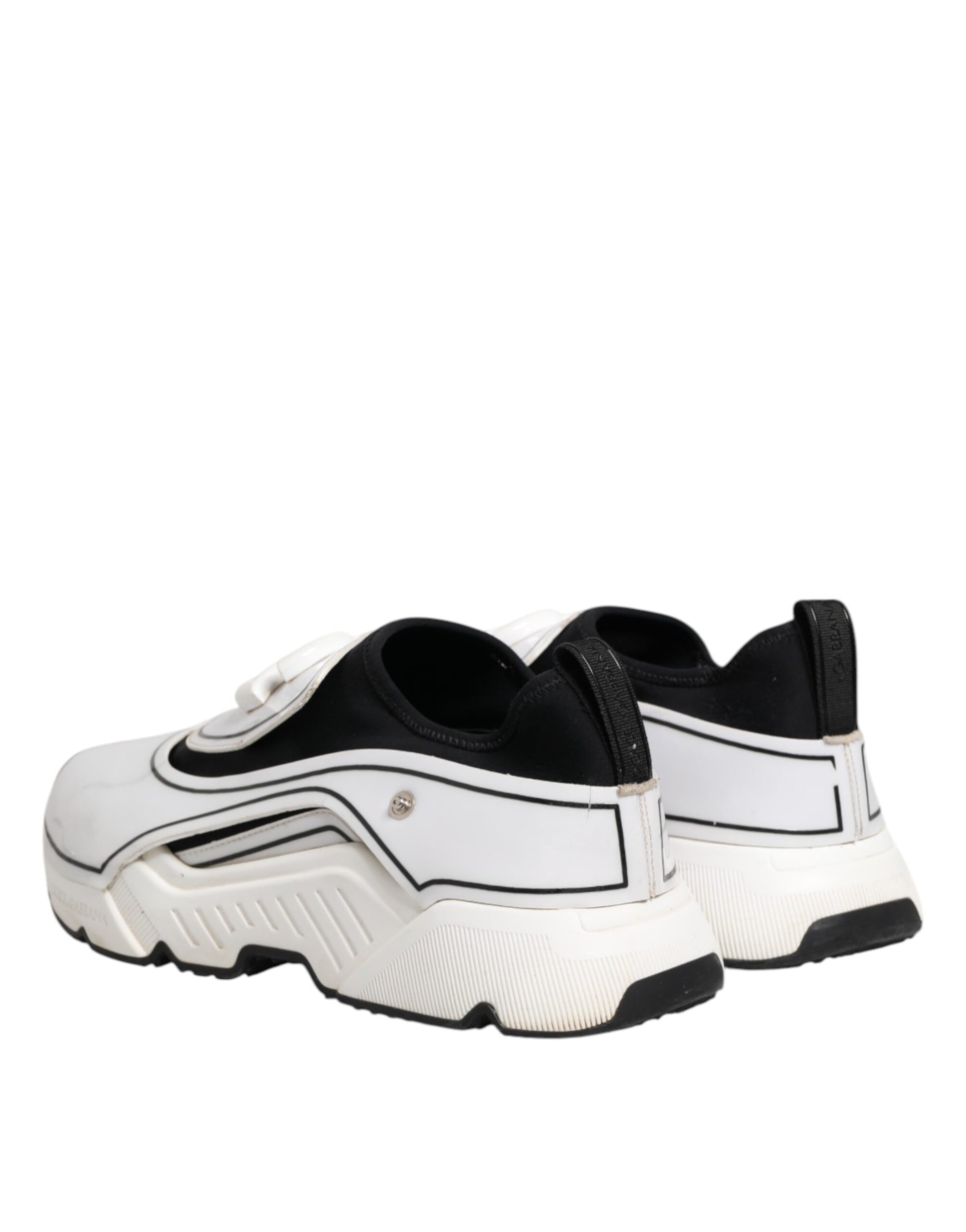 White Black Logo Plaque Daymaster Men Sneakers Shoes