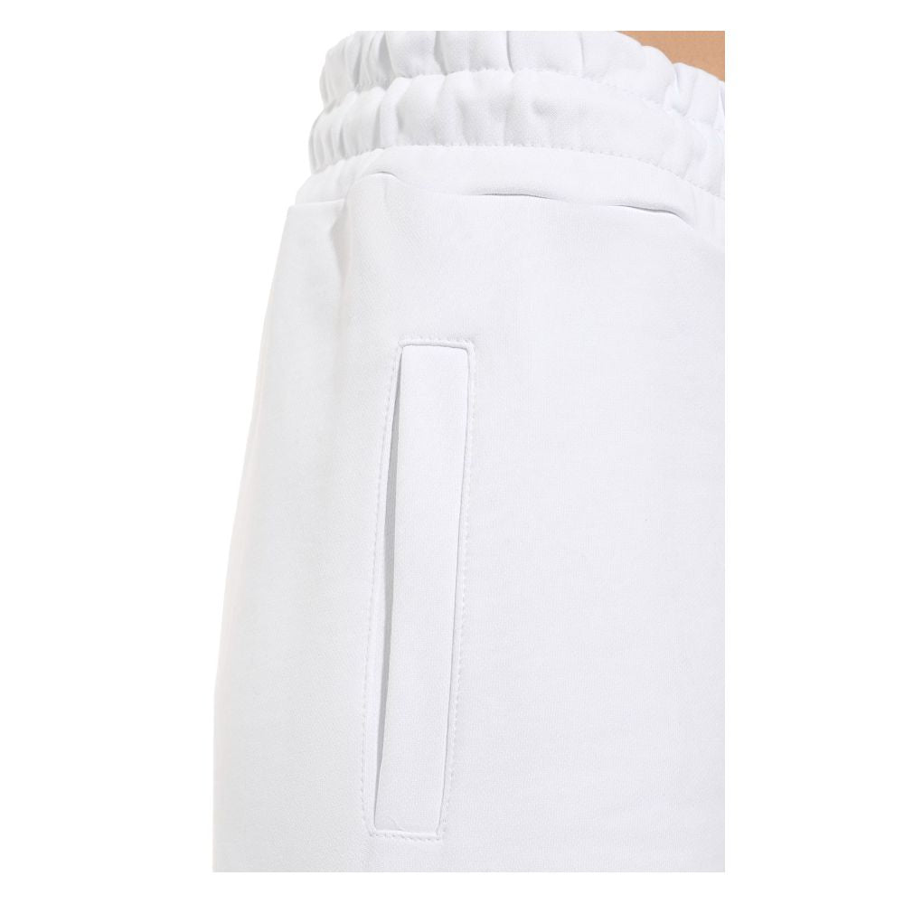 White Cotton Women Pants