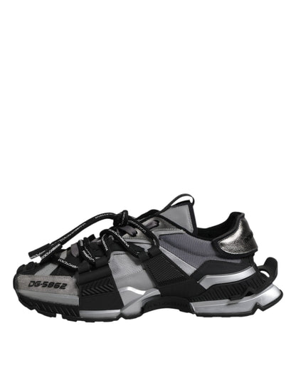 Multicolor Panelled Space Sneakers Shoes