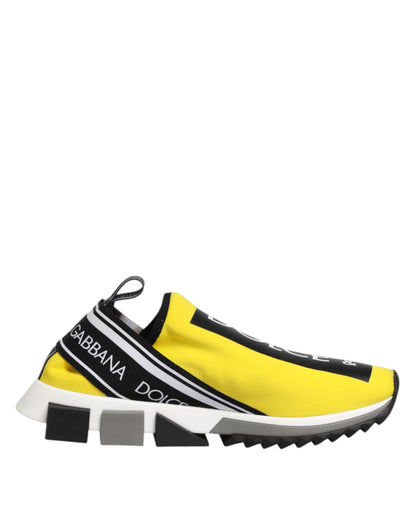 Yellow Logo Low Top Sorrento Sneakers Shoes
