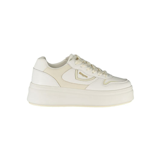 Bianco Poliuretano Donna Sneaker