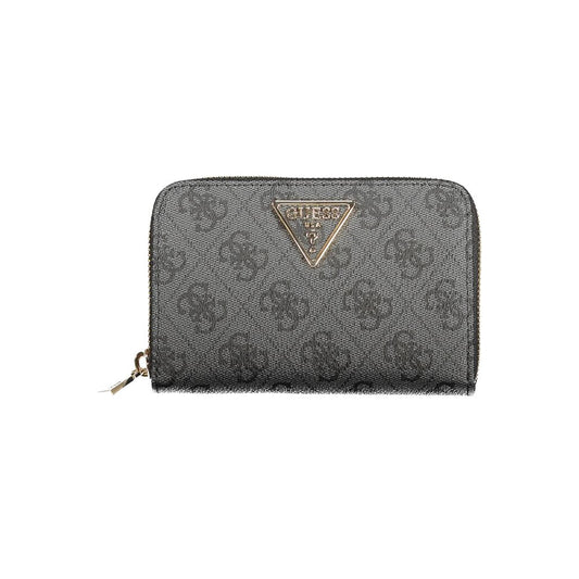 Black Polyethylene Women Wallet