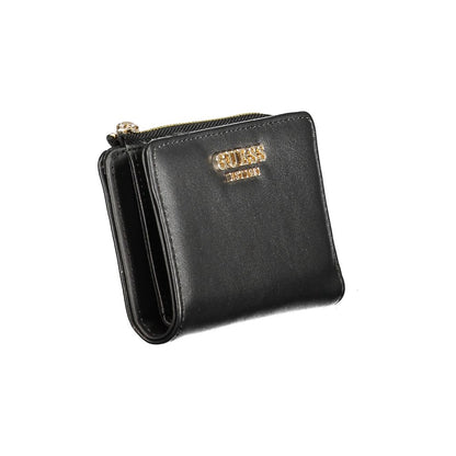 Black Polyethylene Women Wallet
