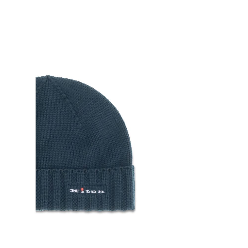 Green Wool Beanie