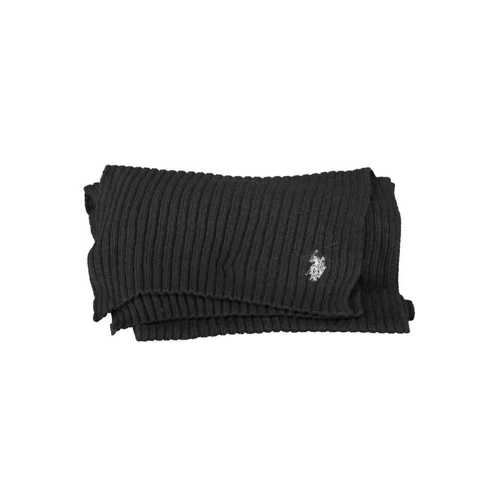 Black Wool Scarf