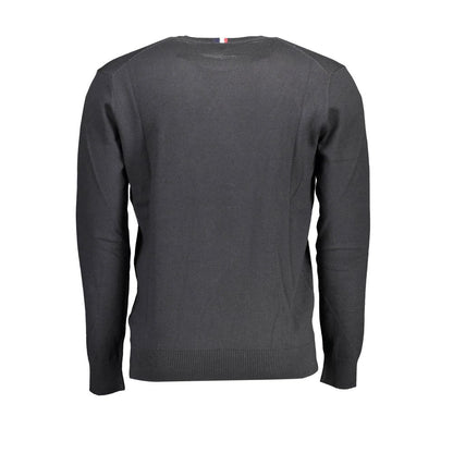 Black Cotton Sweater