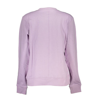 Purple Cotton Sweatshirt